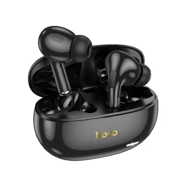Wireless Hands Free Hoco EW60 Plus Norman TWS V5.3 300mAh με 4 Ώρες Λειτουργίας και ANC Εναλλαγή Master/Slave Μαύρο 2
