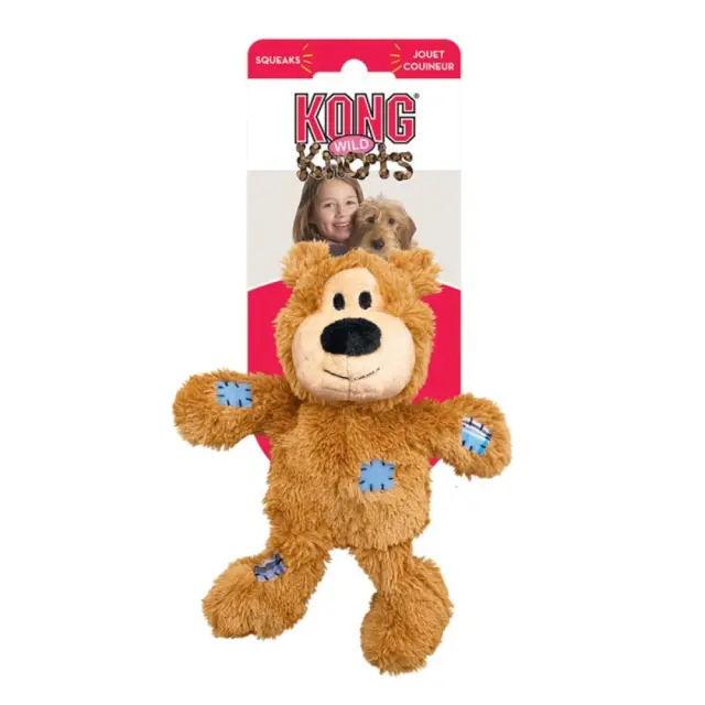 KoNg - KoNg WildKNots Bears Medium-Large 356cm ass Colours - KONGNKR1E - Pet Supplies 2