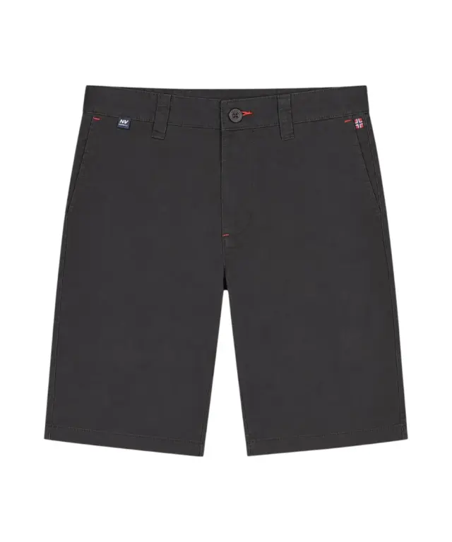 Norway Nautical School - Ανδρική Βερμούδα Chino 838520-BLACK Μαύρο 3