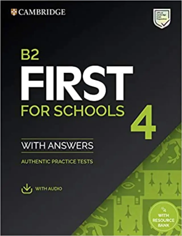 CAMBRIDGE ENGLISH FIRST FOR SCHOOLS 4 SELF STUDY PACK (+ DOWNLOADABLE AUDIO) W/A