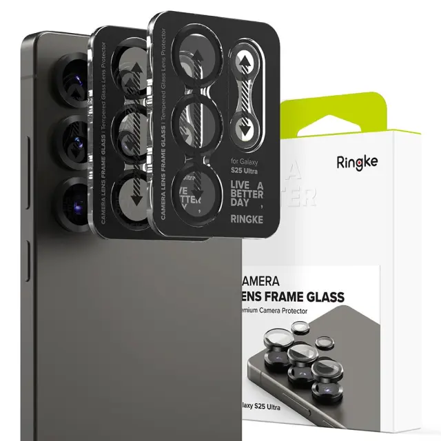 Ringke Camera Frame Protector 2-pack Galaxy S25 Ultra Black