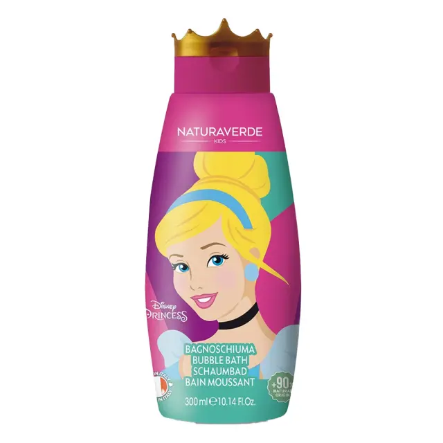 Naturaverde Kids Disney Princess Cinderella Παιδικό Αφρόλουτρο 300ml 2