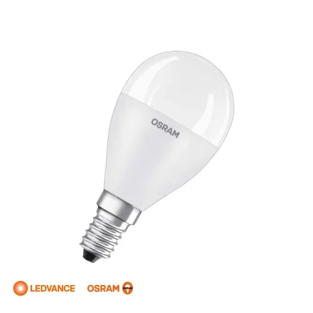 Λάμπα 7,5W 2700K Σφαιρική OSRAM-Ledvance E14