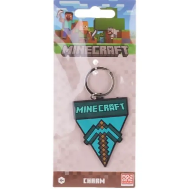 Μπρελοκ MINECRAFT - Axis - Rubber Keychain