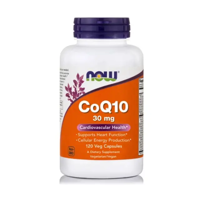 Now Foods CoQ10 30mg 120 φυτικές κάψουλες