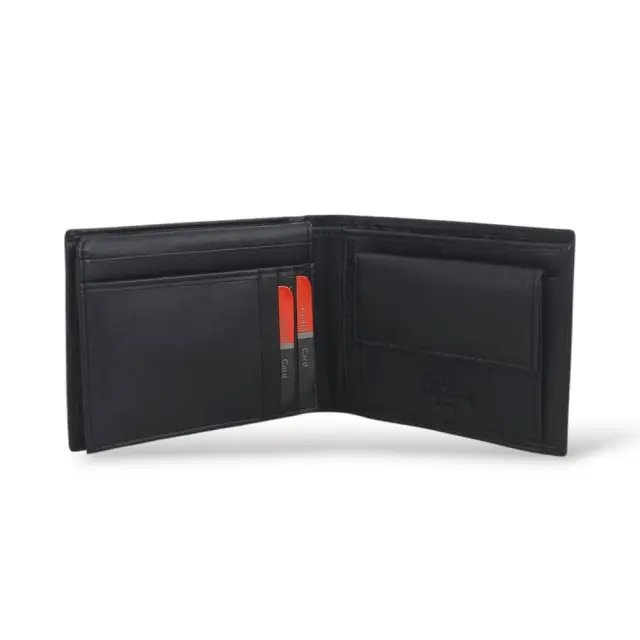 Ανδρικό Πορτοφόλι RFID Γνήσιο Δέρμα Pierre Cardin 8806-TILAK84. Μαύρο 2