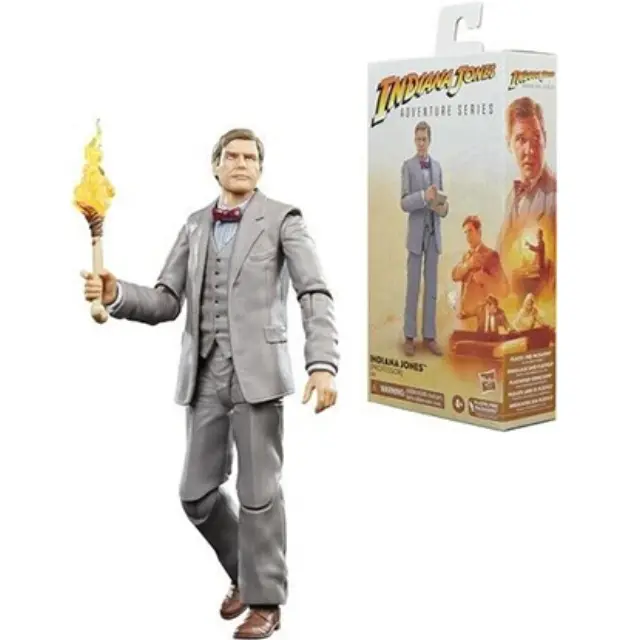 Hasbro Fans Indiana Jones and the Last Crusader: Adventure Series - Indiana Jones (Professor) Action Figure (15cm) (Excl.) (F6089)