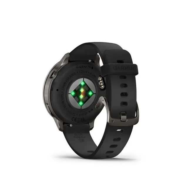 Garmin Venu 4 3.05 cm (1.2") AMOLED 41 mm Digital 390 x 390 pixels Touchscreen Black Wi-Fi GPS (satellite) 3
