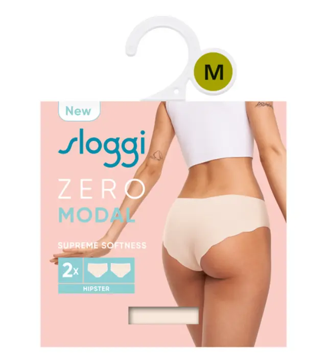 Sloggi ZERO Modal 2.0 H Hipster 2P γυναικείο σλιπάκι σετ 2τμχ 10214715-6308