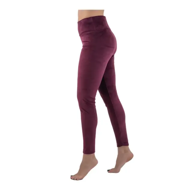MyWrap Γυναικείο Κολάν Velvet, Χρώμα Burgundy 2
