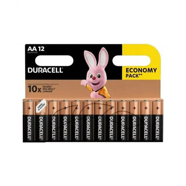 Duracell Αλκαλικές Μπαταρίες MN1500 10X Basic LR6 AA 1.5V 24 τεμαχια
