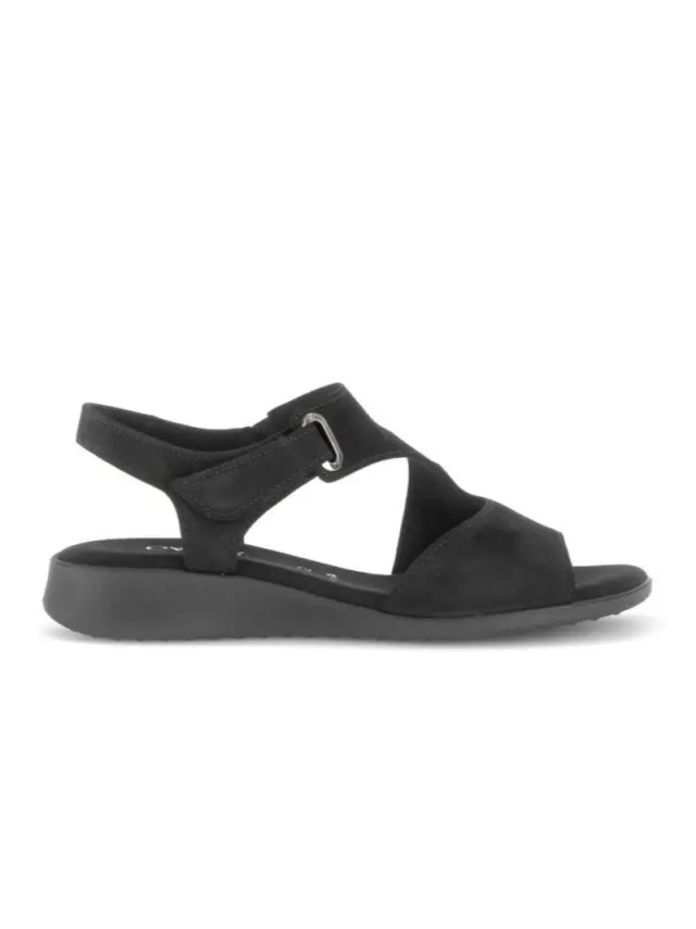 Gabor Πέδιλα Γυναικείο δέρμα Nubuck Μαύρο GAB/82803 47-BLACK 3