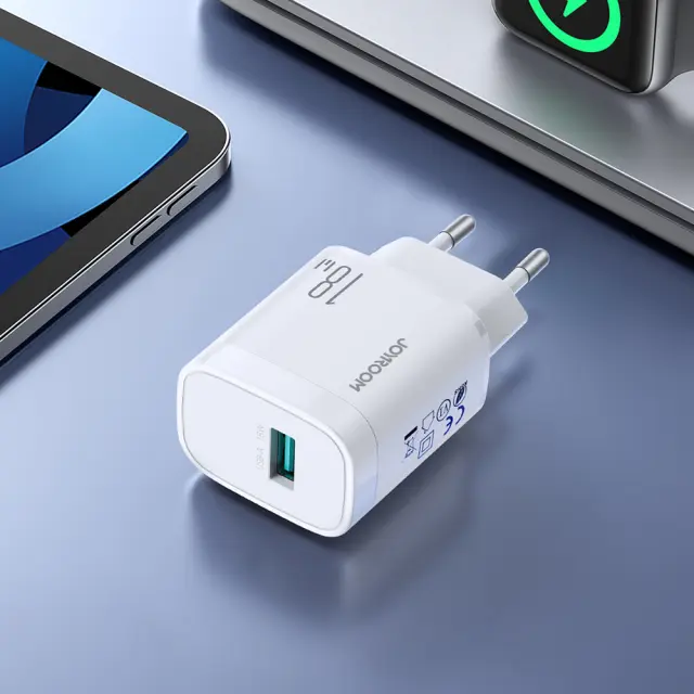 Joyroom® Φορτιστής με USB-A Θύρα 18W- White 2