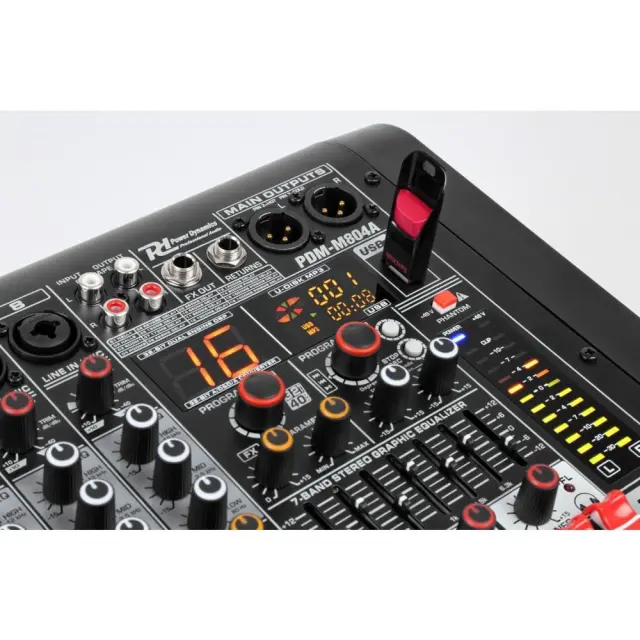 POWER DYNAMICS PDM-M804A ΑΥΤΟΕΝΙΣΧΥΟΜΕΝΗ ΚΟΝΣΟΛΑ ΗΧΟΥ 3