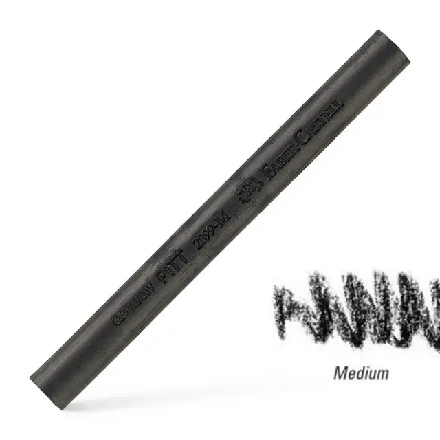 Πεπιεσμένο Κάρβουνο σε Στικ Faber-Castell Pitt 129900 - Medium