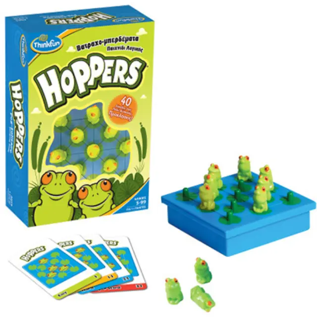 Επιτραπέζιο ThinkFun Παιχνίδι Λογικής Hoppers (0076347)