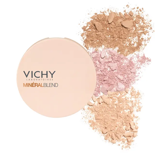 Vichy Mineralblend Healthy Glow Tri-Colour Powder Tan, Τρίχρωμη Πούδρα για Φυσική Λάμψη 9gr 2