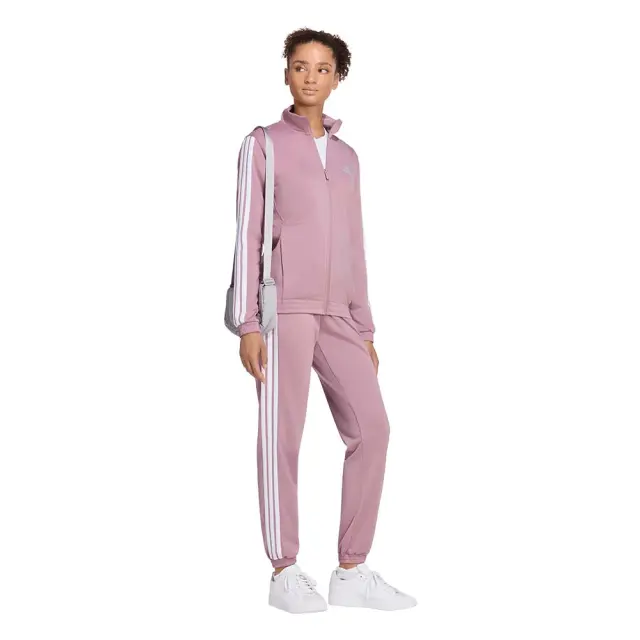 adidas Sportswear Women's 3Stripes Tapered Tricot Pants Μωβ KQ7628 (adidas Sportswear) 3
