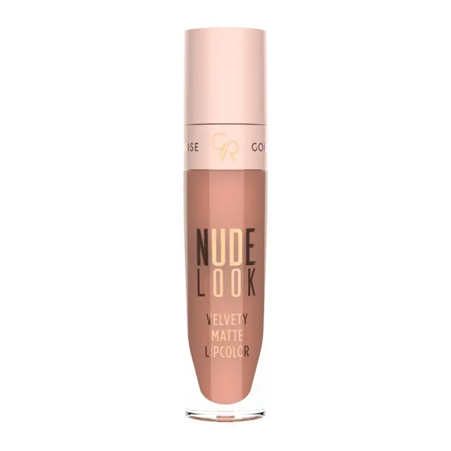 Golden Rose Nude Look Velvety Matte Lip Color Υγρό Κραγιόν 01 Just Nude 5.5gr