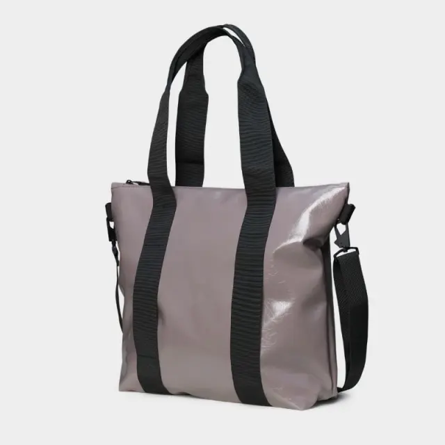 Τσάντα Χειρός Rains Tote Bag Mini W3 14160-194 Cinder Glaze Σομόν - ONESIZE 2