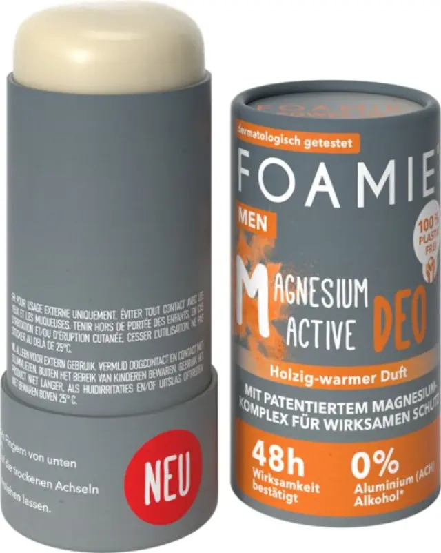 Foamie Solid Deodorant Power Up Στερεό Αποσμητικό σε Μορφή Στικ, 40gr