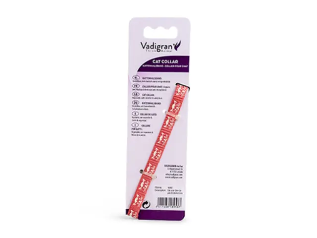 Vadigran Glow Up Κολάρο Γάτας Ροζ 20-30cm/10mm 3