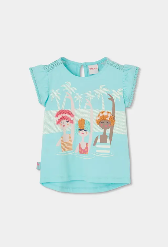 Boboli Knit t-shirt για κορίτσι 333100-4544