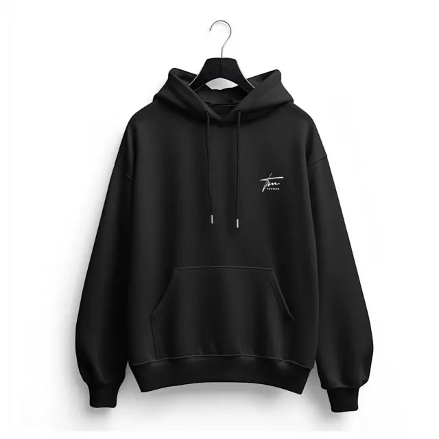 Φούτερ Noshame® Μαύρο με τύπωμα - 3025079 - XXL 2