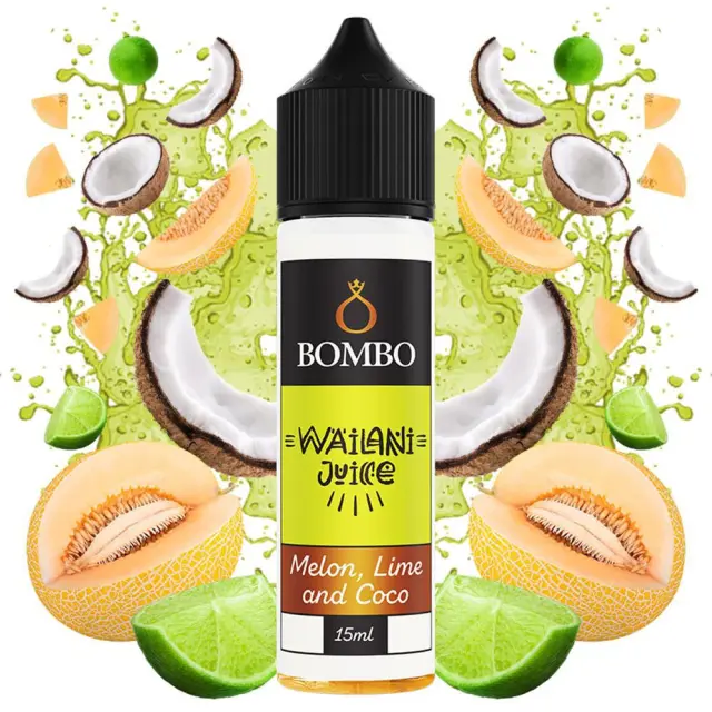 Bombo Wailani Juice Melon Lime and Coco 15ml/60ml Flavorshot
