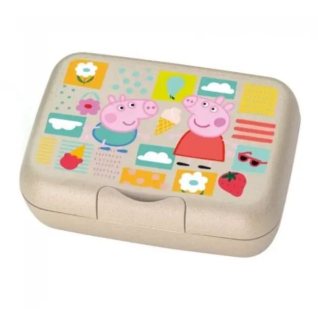 Koziol Box Candy L Πέππα το Γουρουνάκι Παιδικό Δοχείο Φαγητού Organic Sand