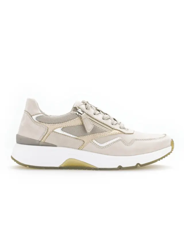 Gabor Sneakers Γυναικείο Δέρμα/Δέρμα Nubuck/Ύφασμα Μπεζ GAB/66896 31-PUDER 3