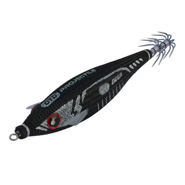 DTD Projectile Full Color – Καλαμαριέρα Long Cast με Full Color Σώμα Black