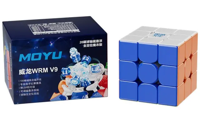 MoYu WeiLong WR M V9 3X3 2024 (20-Magnet Maglev Ball Core UV)