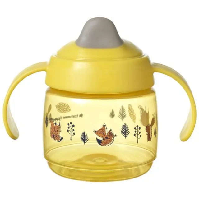 Tommee Tippee Superstar Sippee Weaning Κίτρινο Πλαστικό Κύπελλο 190ml 2