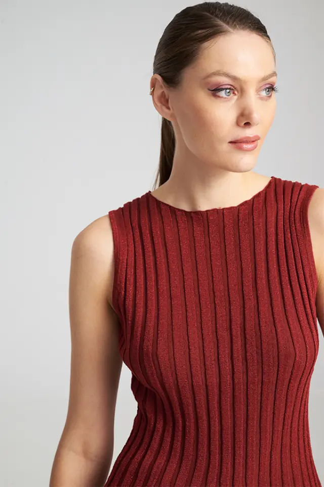 Πλεκτό Top με Λάμψη RUBI SWEATER - XS
