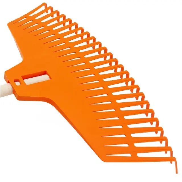 Prosperplast IGR2-R585 Τσουγκράνα με Κοντάρι Focus Rake Πορτοκαλί / 103759 2