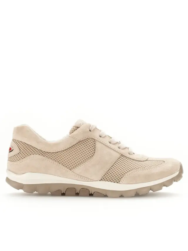 Gabor Sneakers Γυναικείο ύφασμα/δέρμα Nubuck Μπεζ GAB/66966 23-OASI 3