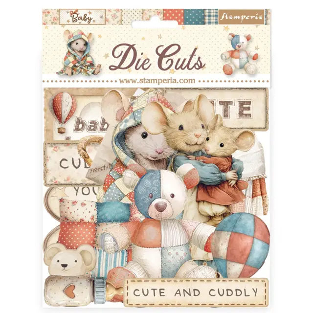 Die Cuts Stamperia, Baby