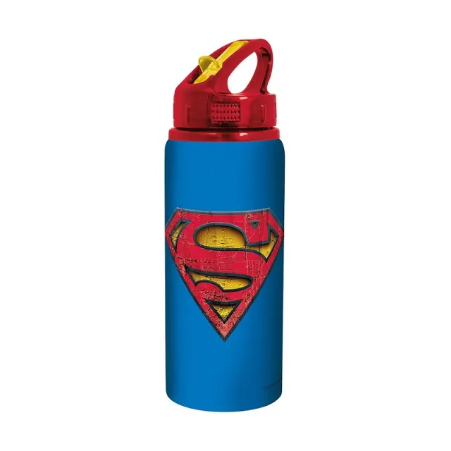 Stor: Superman - Young Adult Aluminium Sport Bottle