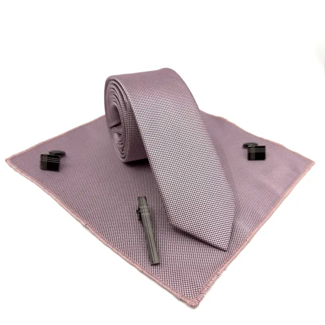 Μαντήλι Oxford Χρώμα Μωβ Ροζ 25*25cm 3