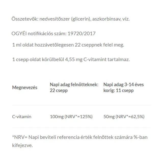 JutaVit Vitamin C Drops 2