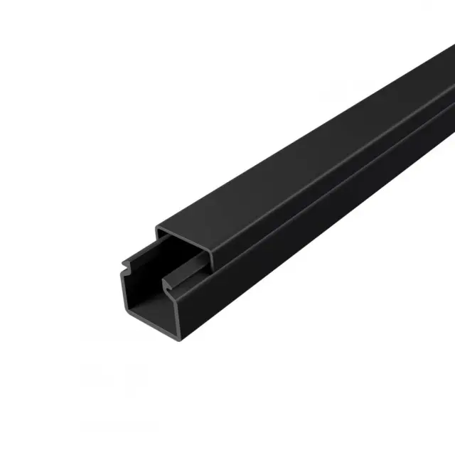 Aca Light 12x12mm ΑΥΤΟΚΟΛΗΤΟ ΚΑΝΑΛΙ ΚΑΛΩΔΙΩΝ 2m, ULTRA ΑΝΘΡΑΚΙ ΧΡΩΜΑΤΟΣ