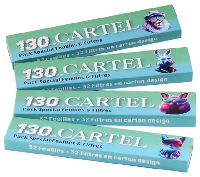Cartel Χαρτάκια Special Pack - King Size Slim Extra Long 130mm & Τζιβάνες