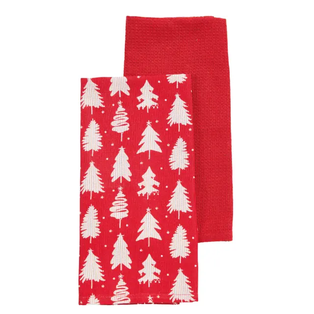 DAS HOME CHRISTMAS ΠΟΤΗΡΟΠΑΝΑ ΣΕΤ 2ΤΜΧ 45X65 0913 RED 3