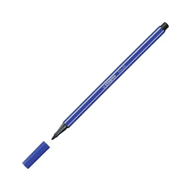 Stabilo 68 Μαρκαδόρος Σχεδίου Μπλε (68/32)