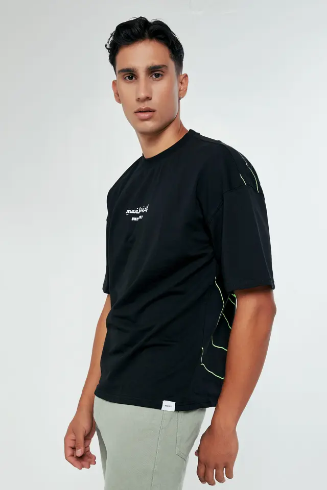 T-Shirt Βαμβακερό OneNine87 Λευκό 2
