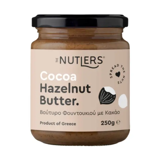 Φουντουκοβούτυρο με Κακάο 250gr - The Nutlers