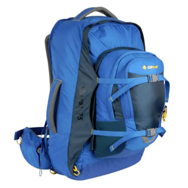 Τσάντα Σακίδιο Ταξιδίου OZtrail Quest 75L+10L Blue