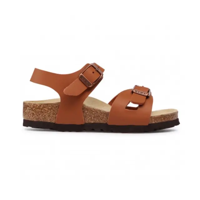 Birkenstock Πέδιλα Παιδικό Birko-Flor(ανθεκτικό υλικό της Birkenstock-επιτρέπει την επαφή με το νερό) Καφέ BIR/RIO KIDS 1019109 G/BROWN - 27