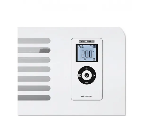 Επιτοίχιος Θερμοπομπός Stiebel Eltron Con 30 Premium SE09014 με ισχύ 3000W, χρονοδιακόπτη και εύρος κάλυψης 17-35m² - WhiteSE09014